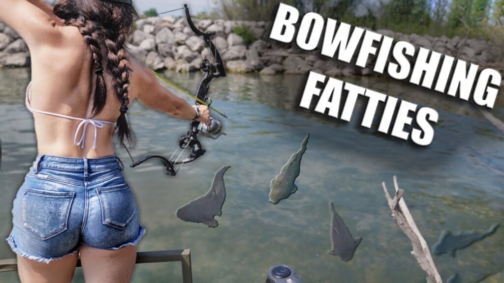 BOW FISHING CLEAR WATER FOR FATTIES!! | Bowmar Bowhunting|