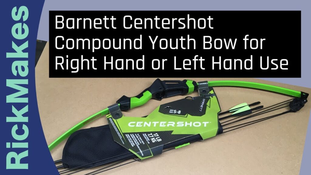 Barnett Centershot Compound Youth Bow for Right Hand or Left Hand Use