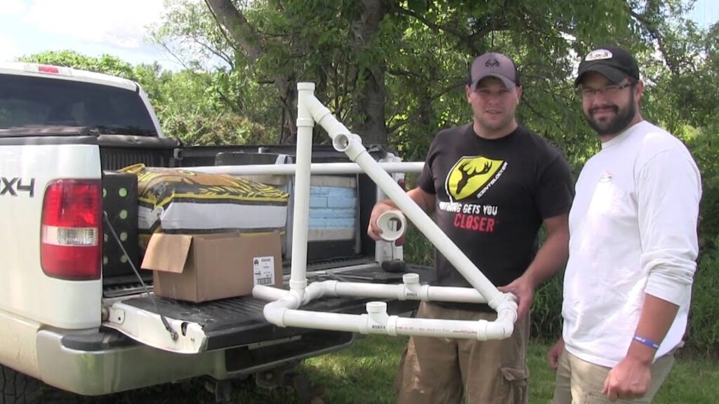 DIY: Bow Stand from PVC pipe