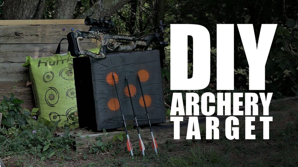 DIY archery target ( It will stop crossbows and compound bows arrows )