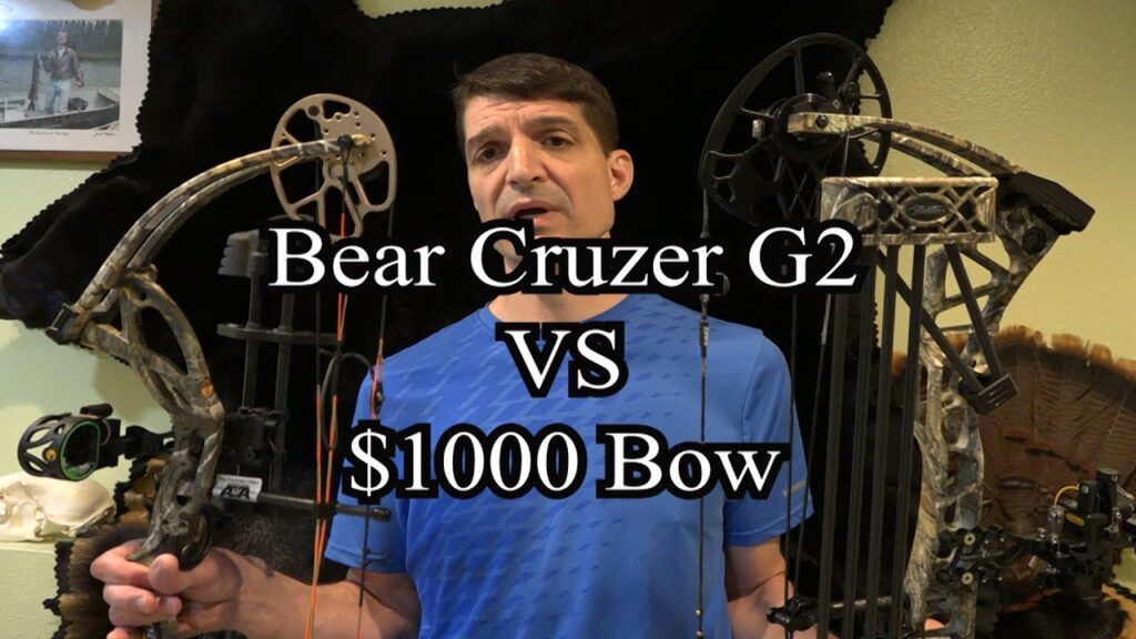 Difference between Bear Cruzer G2 and a $1000 bow