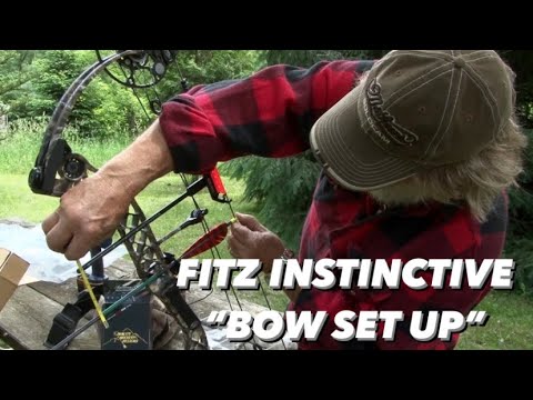 Fitzgerald INSTINCTIVE SHOOTING Series “HOW TO SET UP A COMPOUND BOW”! MATHEWS Dan The Man!
