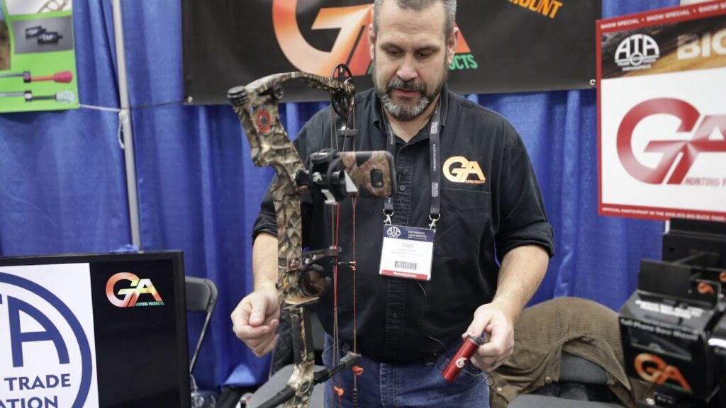 GA Hunting Products Cell Phone Bow Mount Review – 2018 ATA Show