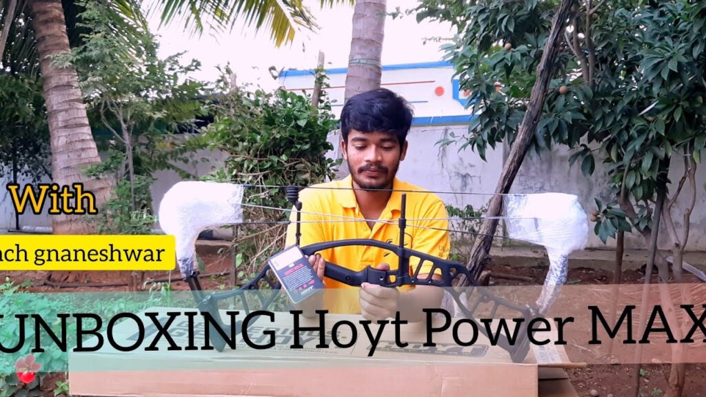 HOYT compound bow. power max UNBOXING.