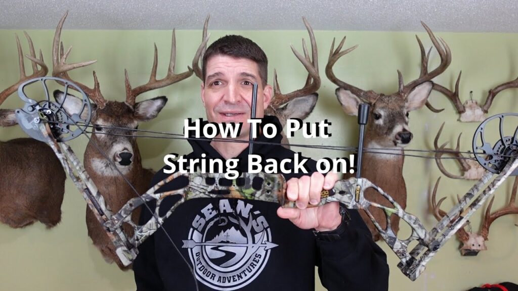 How to Put the String on a Dragon X8 Compound Bow Without a Bow Press
