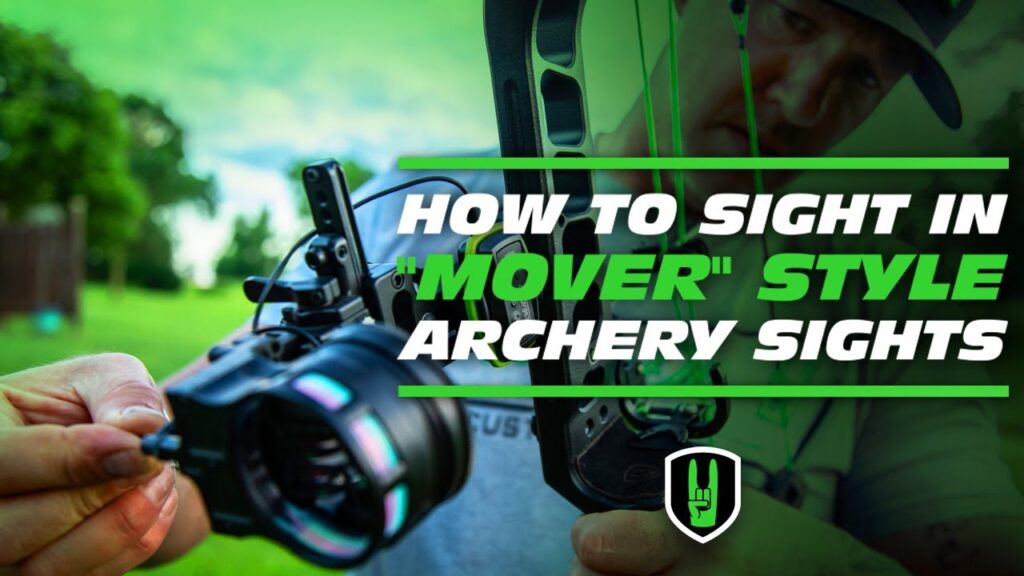How to Sight In "Mover" Style Archery Sights