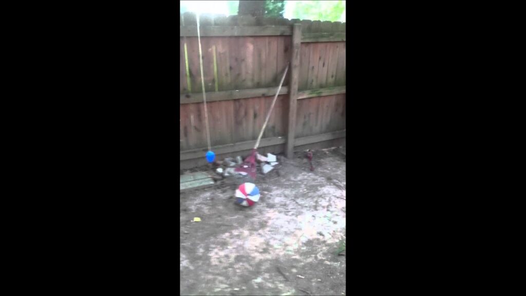 Little Girl Hits Easter Egg With Her Pink Compound Bow
