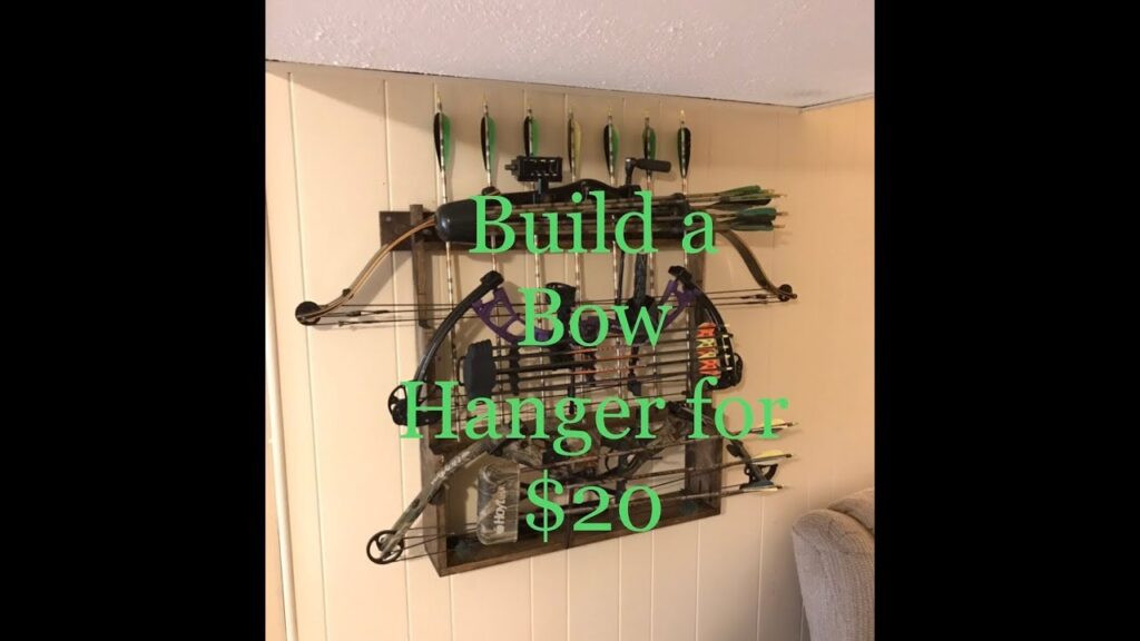 Make a Compound Bow Rack for $20 | Archery | DIY