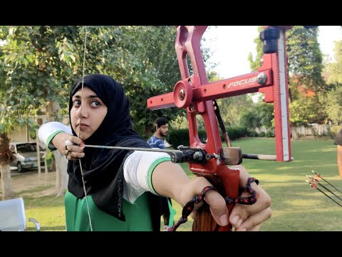 Pakistani Young Girl l Compound junior women gold | World Archery Youth