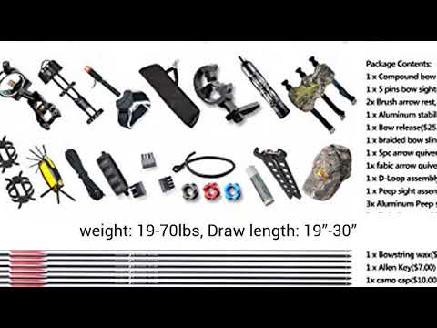 TOPOINT Trigon Compound Bow Full Package Overview TOPOINT Trigon Compound Bow Full Package Reviews
