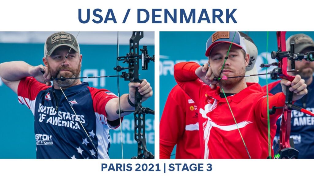 USA v Denmark – compound men's team gold | Paris 2021 Hyundai Archery World Cup S3