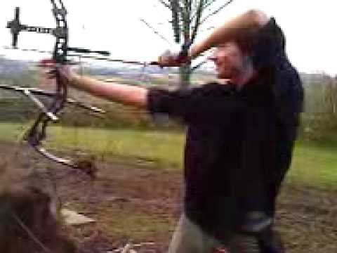 left handed compound archery -Sam